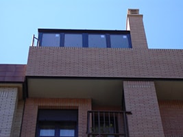 Ático - Cerramiento de terraza