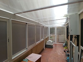 Ático - Cerramiento de terraza
