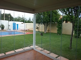 Cortina de vidrio