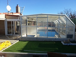 Cerramiento de piscina - piscina cubierta