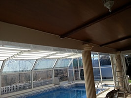 Cerramiento de piscina - piscina cubierta