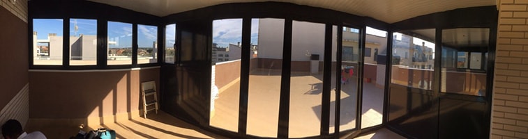 Ático - Cerramiento de terraza