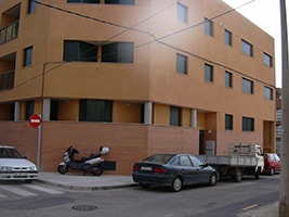 Edificio - Montaje de ventanas