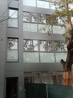 Edificio - Montaje de ventanas
