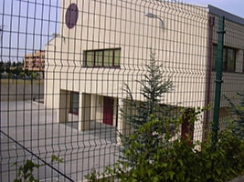 Montaje de aluminio del centro de Salud de Valdefierro