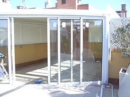 Atico - Cerramiento de terraza